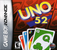 Uno 52 GameBoy Advance  box art